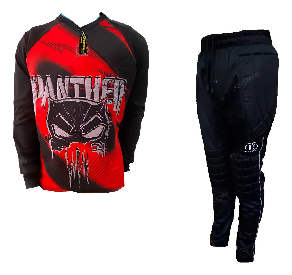 Conjunto Arquero Niño Pantalon Y Buzo Portero Uniforme