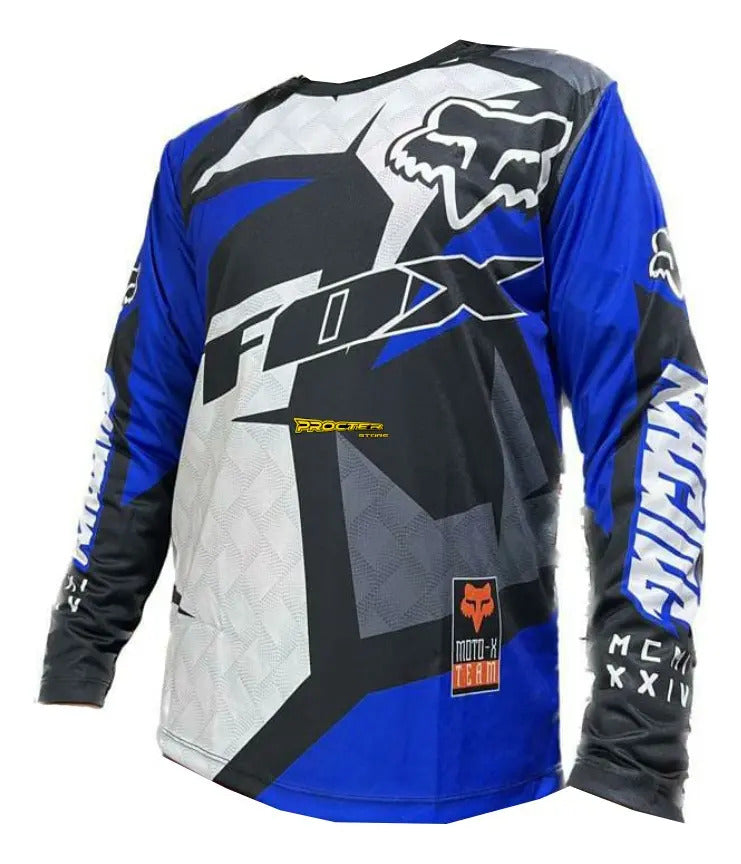 Buzo Manga Larga Mtb Motocross Bicicross Jersey Ciclismo