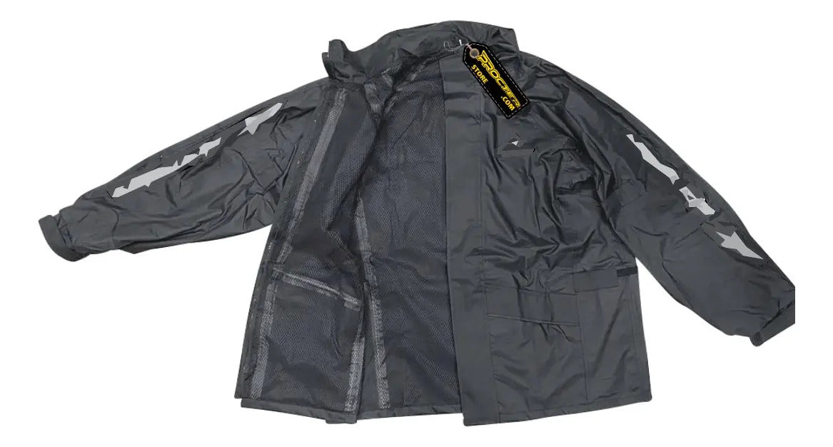 Traje Impermeable Tipo Sudadera Malla Deportivo Alp Pro