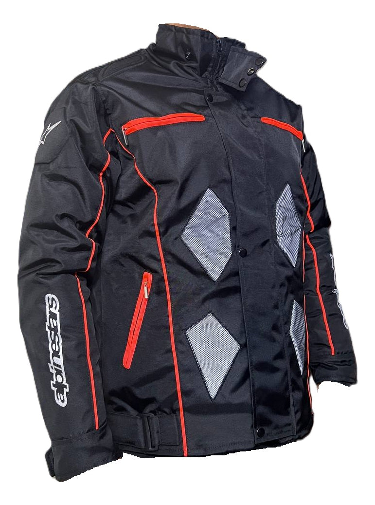 Chaqueta Para Motociclistas Dotacion Protecciones Reflectiva