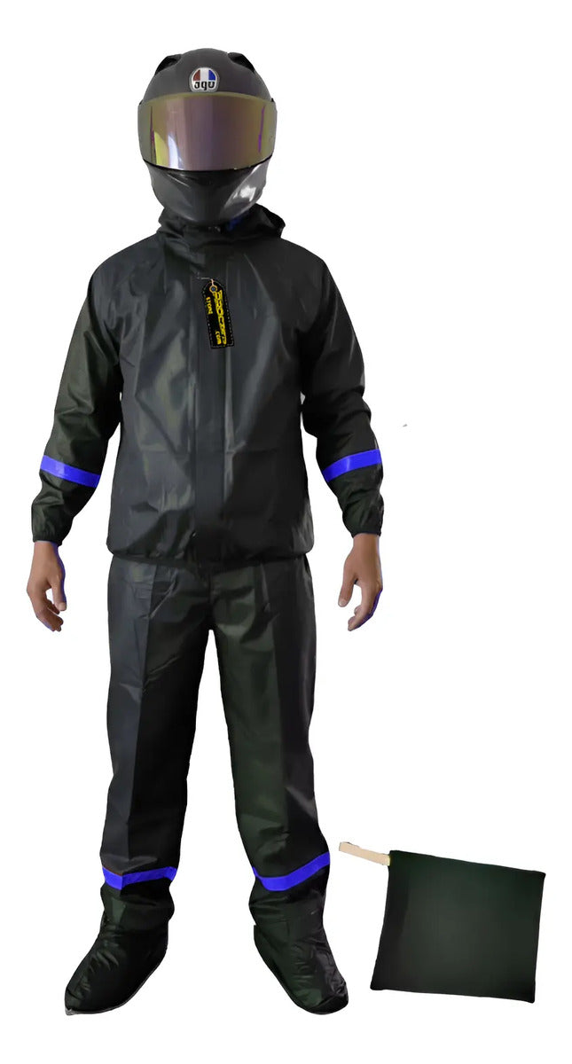 Impermeable Siliconado Para Motociclista