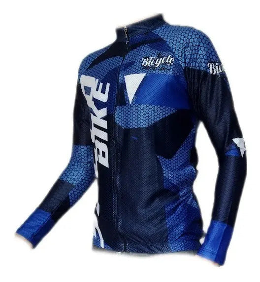 Camisa Camiseta Jersey Ciclismo Manga Larga Ruta Bici Licra
