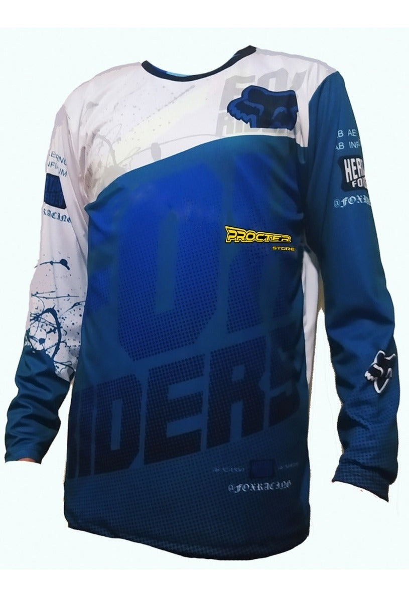 Buzo Manga Larga Mtb Motocross Bicicross Jersey Ciclismo