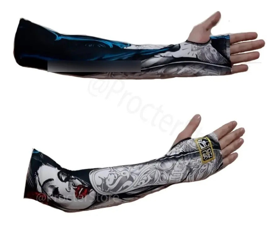 Mangas Protectoras Brazos Con Diseño Deportes Conduccion