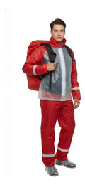 Combo Traje Impermeable Hombre + Protector De Maleta