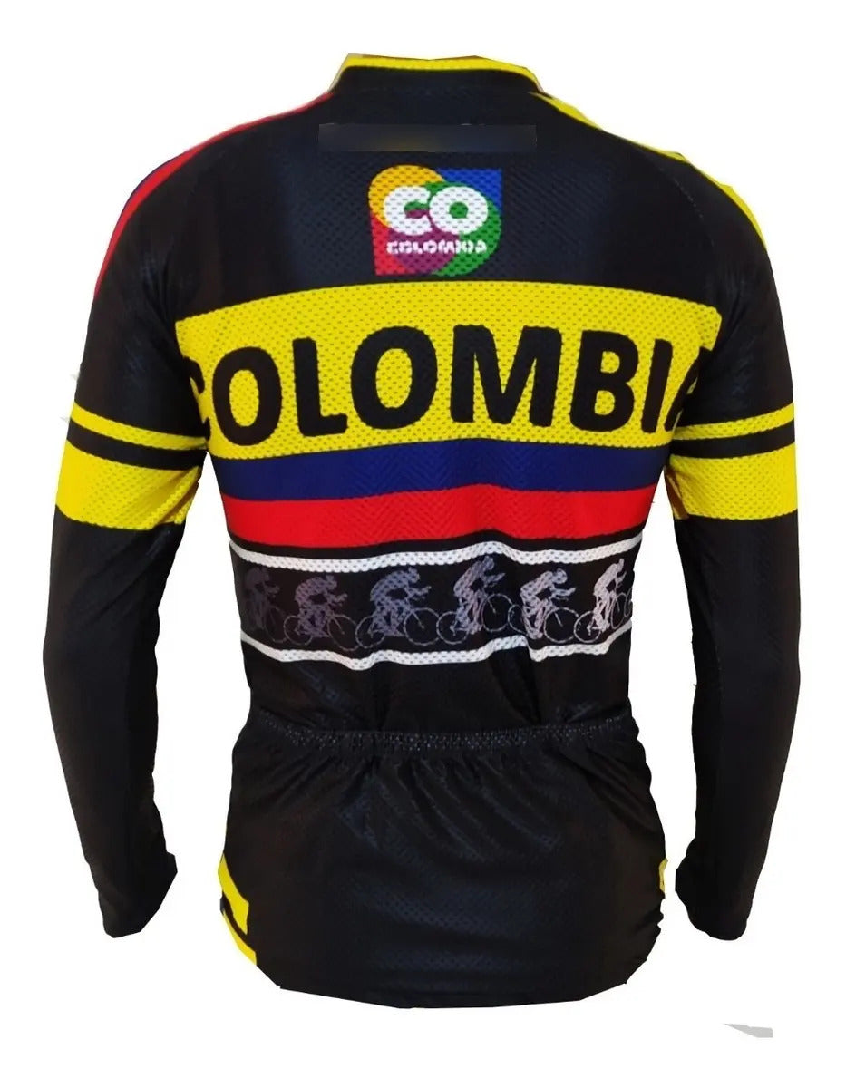 Camisa Camiseta Jersey Ciclismo Manga Larga Ruta Bici Licra
