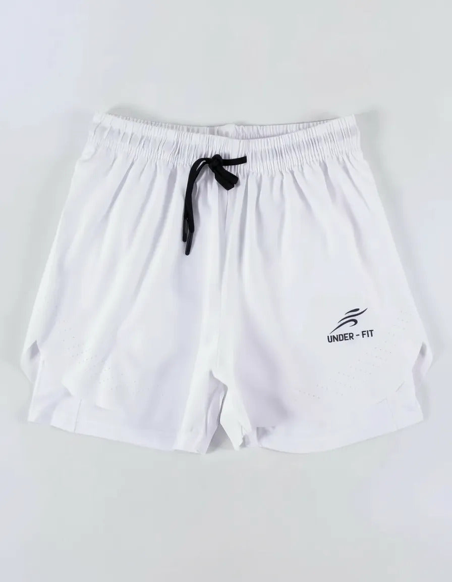 Pantaloneta Running Hombre Con Licra Interna Fit
