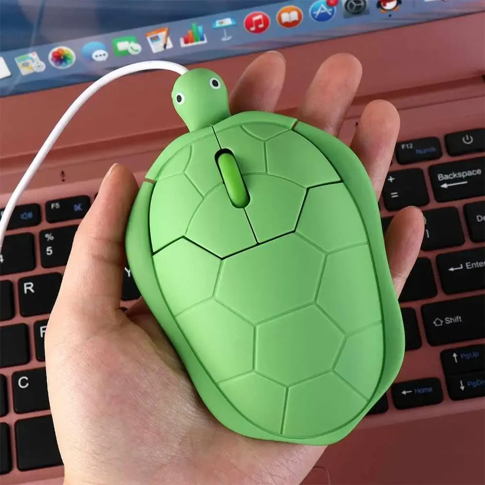 Mouse Genérico Alámbrico Modelo Tortuga 1.5m