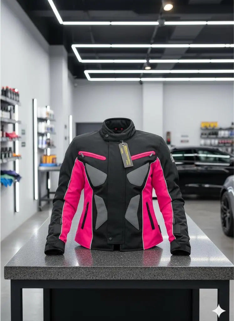 Chaqueta Para Motociclistas Dotacion Protecciones Reflectiva