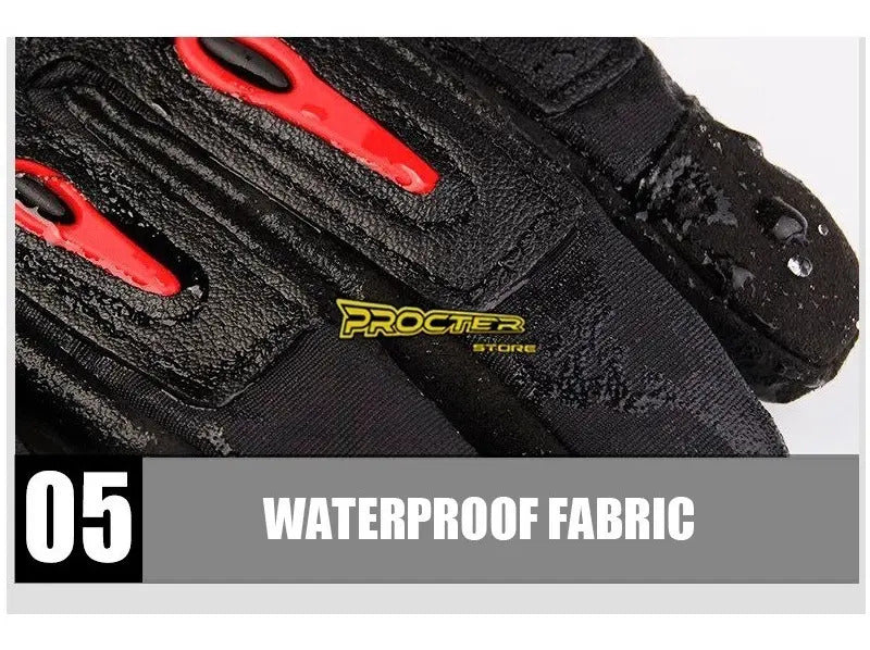 Guantes Moto Termicos Impermeables Y Tactiles