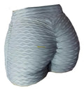 Lycra Corta Short Levanta Cola Push Up Deportivo Texturizado