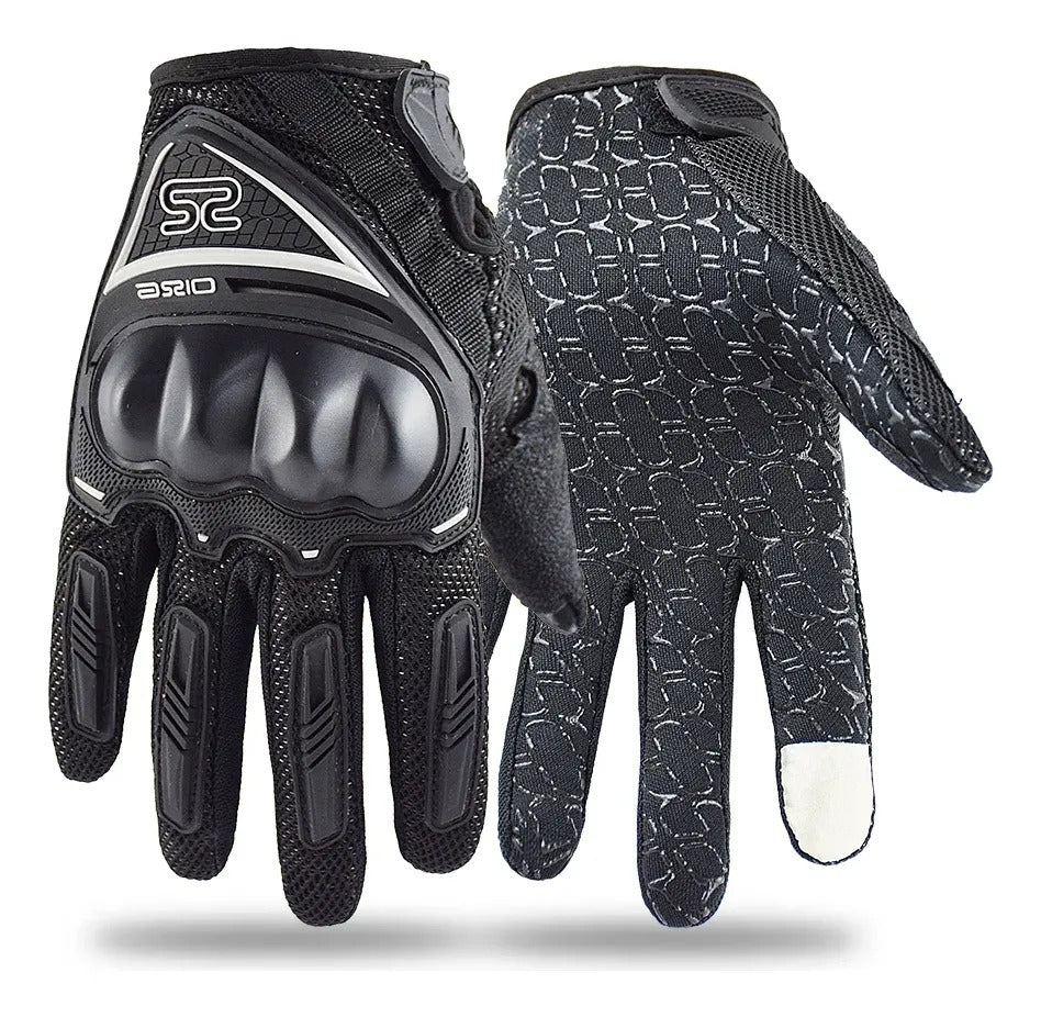 Guantes Tactil Proteccion Nudillos Ciclismo Axio S2 Moto