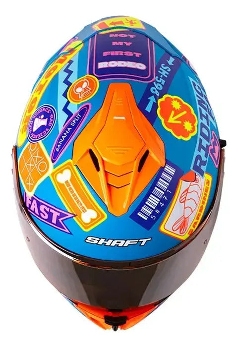Casco Shaft 598 Gtr Certificación Ece 2206.