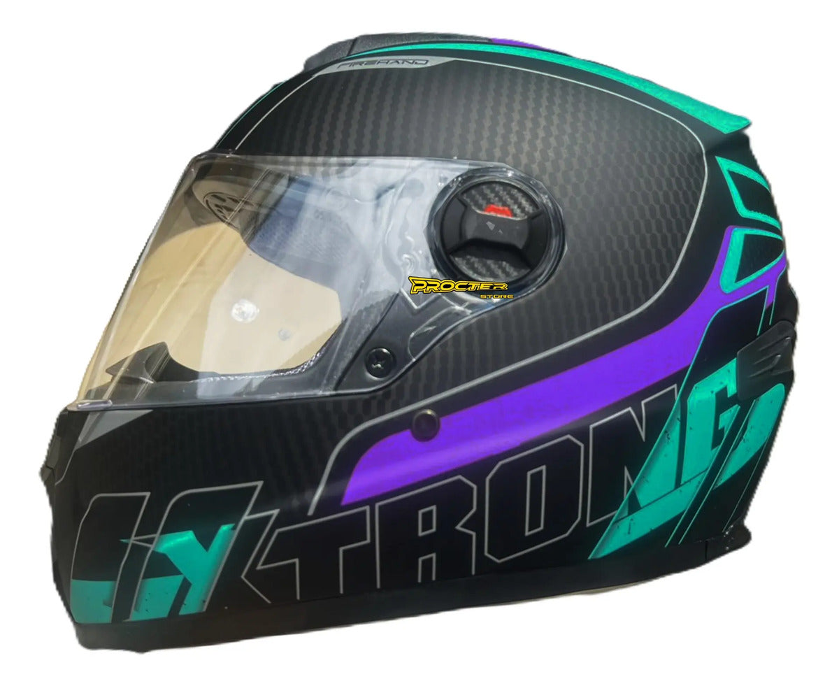 Casco Xtrong M61 Mujer Hombre Integral Certificación Europea