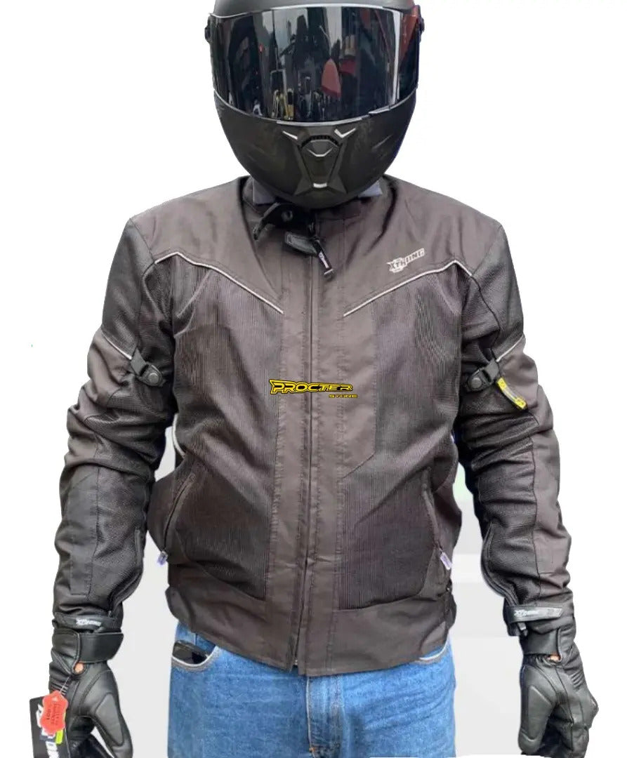 Chaqueta De Verano Moto Protección Removible Con Lainer