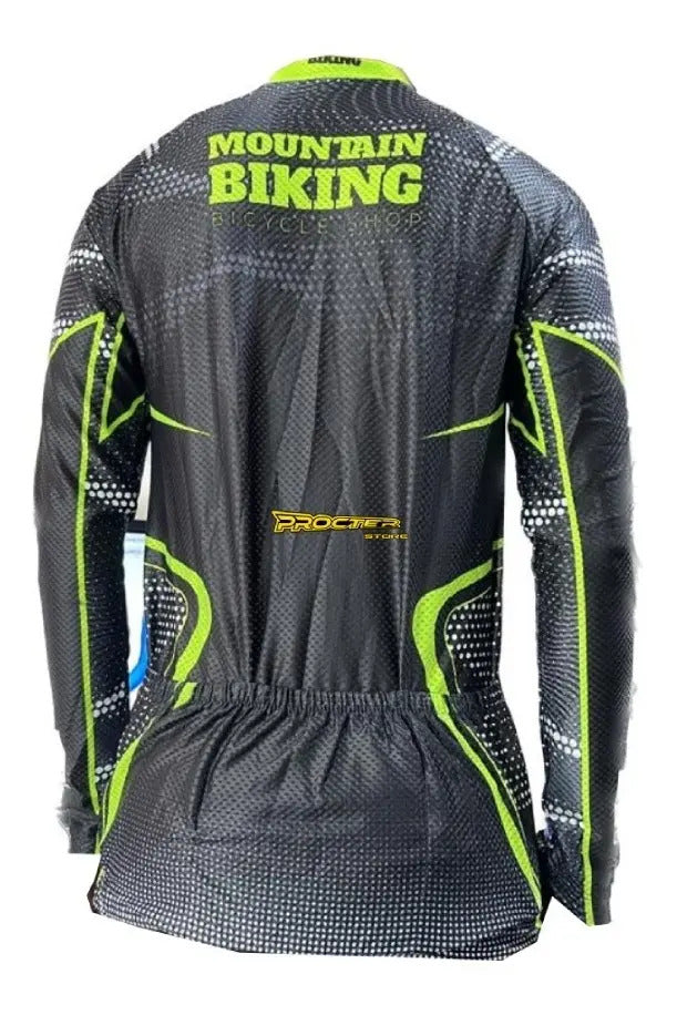 Camisa Camiseta Jersey Ciclismo Manga Larga Ruta Bici Licra