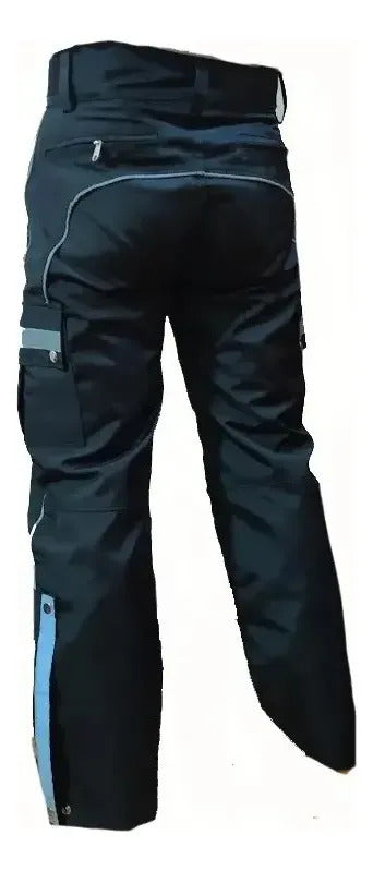Traje De Protección Antifriccion Moto En Lona Reflectivo