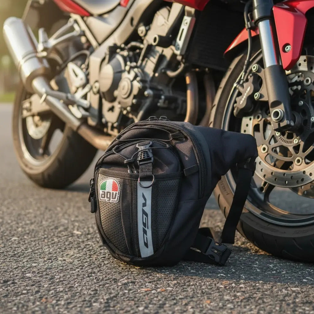 Canguro Piernero Moto Bicicleta Bolso Piernera