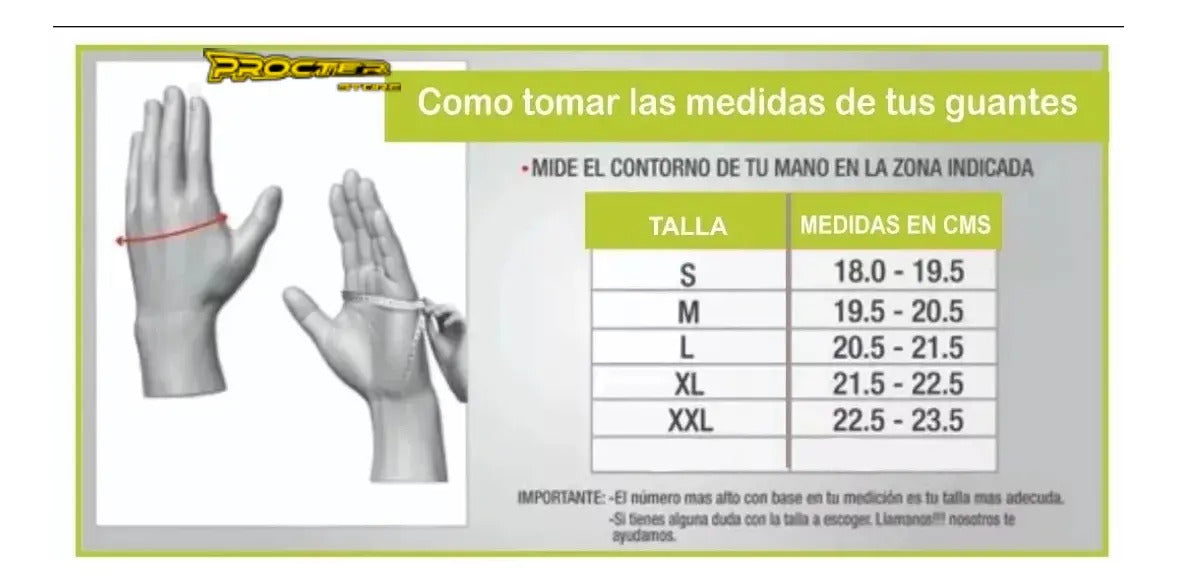 Guantes 100% Cuero Para Moto Con Protecciones Ropero
