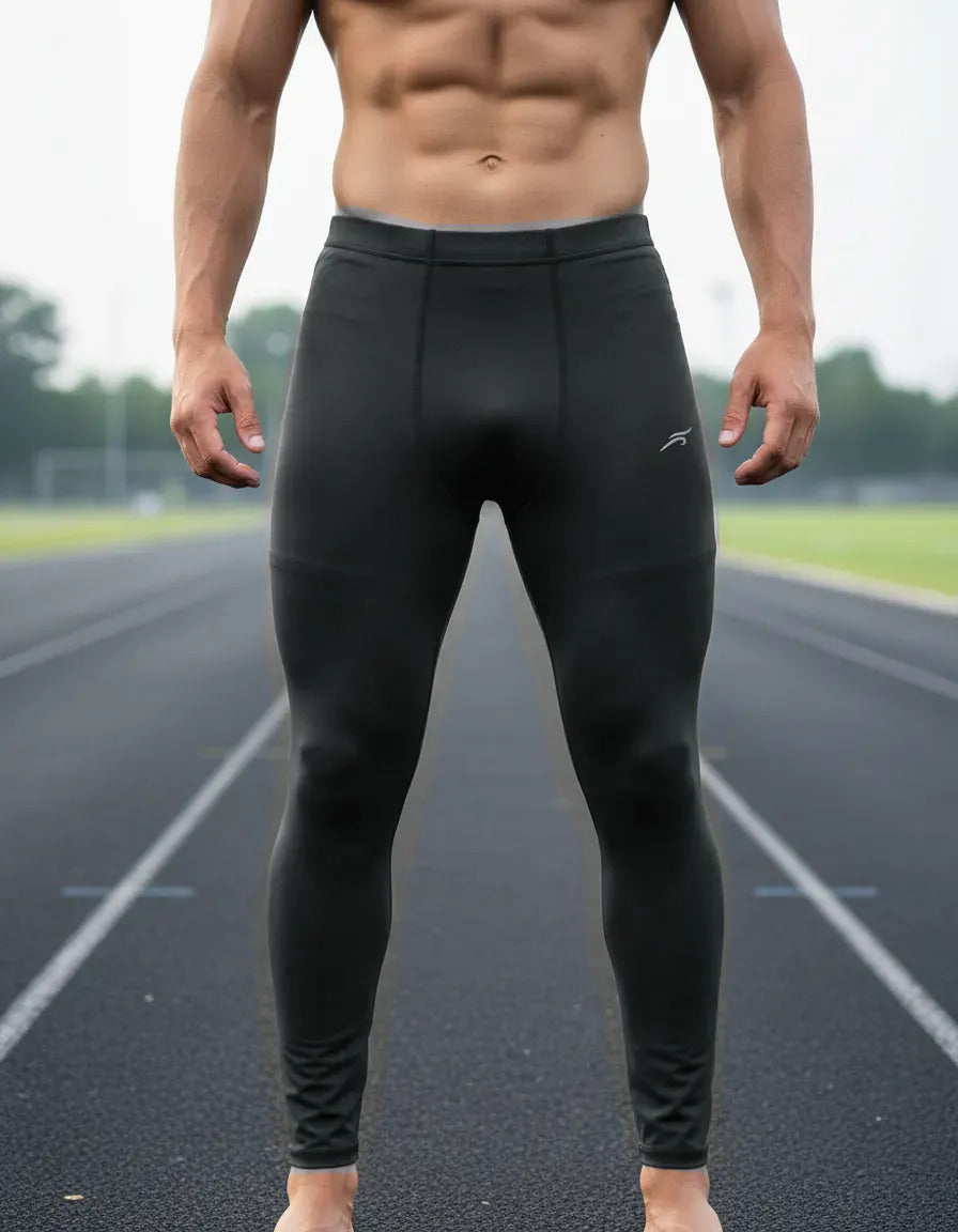 Lycra Compresión Muscular Pantalón Largo Gym Deportes