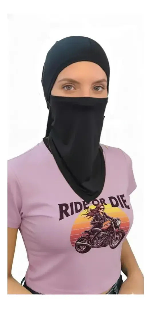 Cuello Cabello Largo Tipo Hiyab Buff Unisex