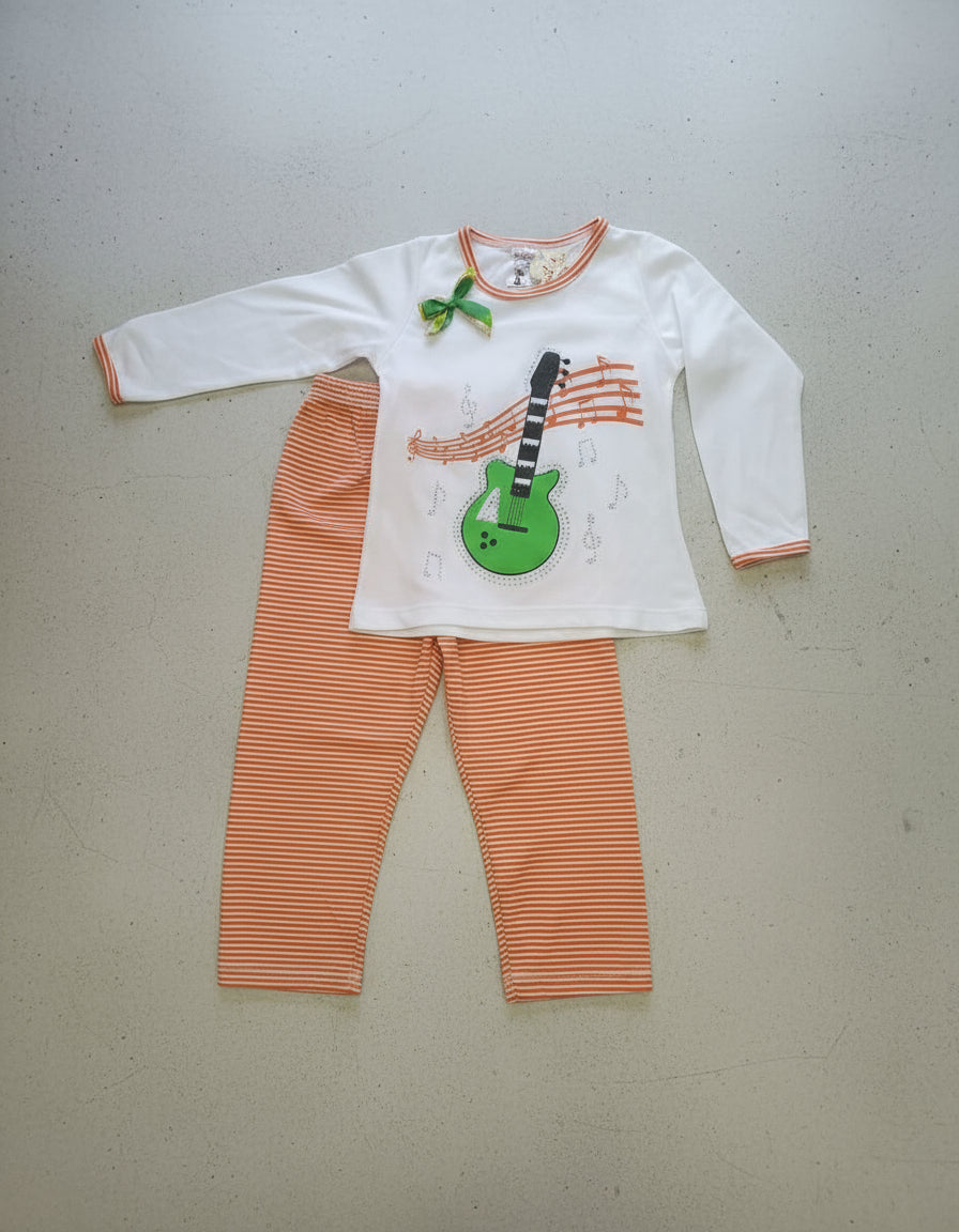 Pijamas Niña Algodón Con Dibujos En Relieve Tallas 6-12
