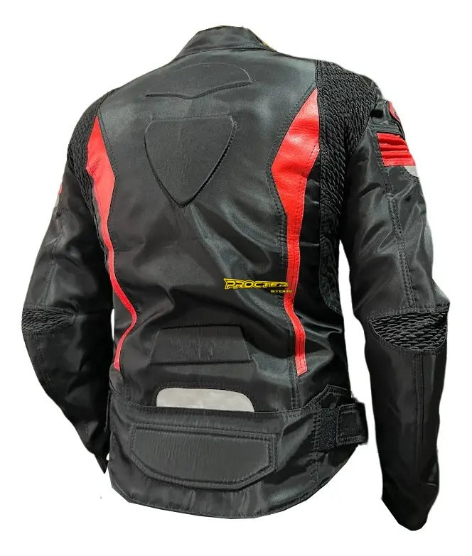 Chaqueta Protecciones Removibles Motociclistas Rainkros