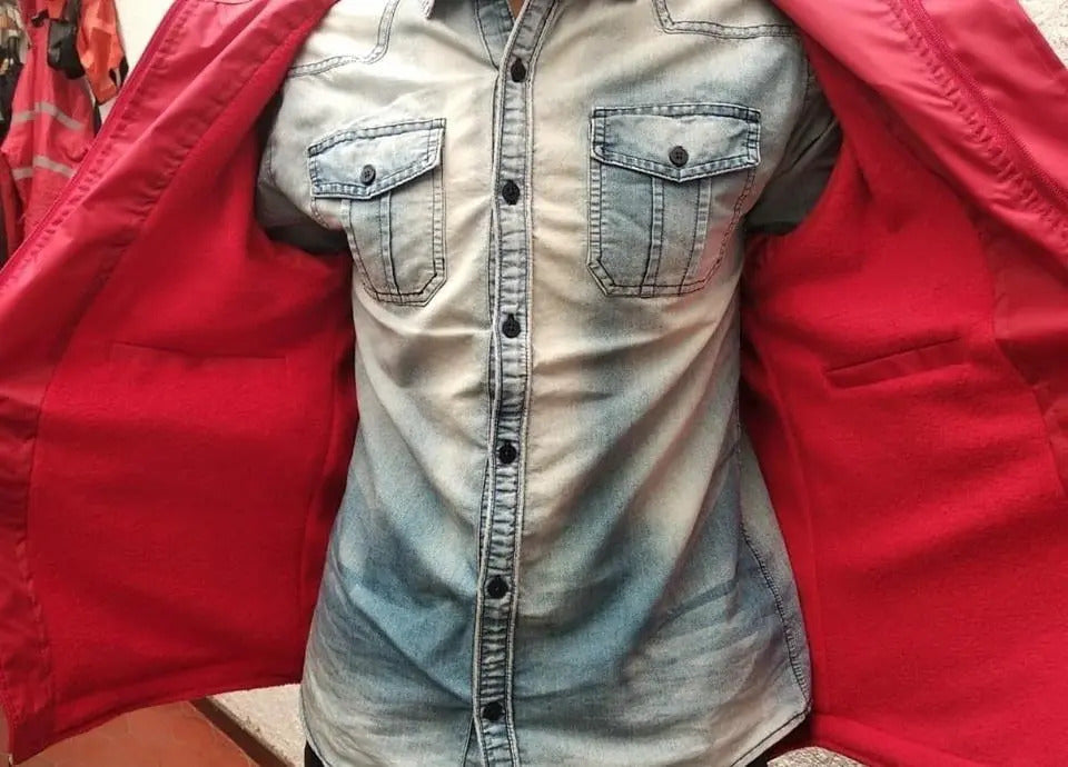 Chaqueta Moto 100% Reflectiva Y Doble Faz Cortavientos