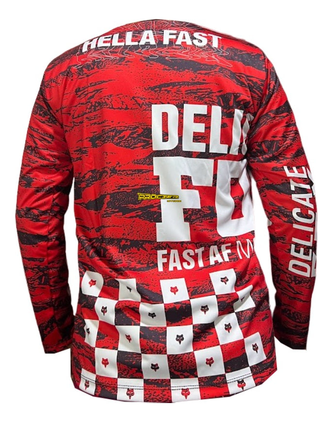 Buzo Manga Larga Mtb Motocross Bicicross Jersey Ciclismo