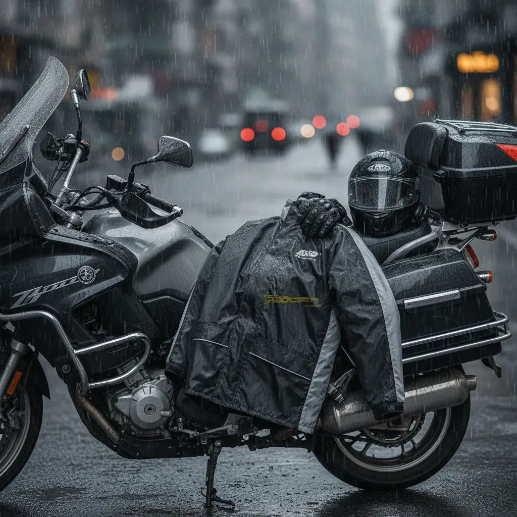 Impermeable Tipo Sudadera Camuflado Con Capota Y Estuche