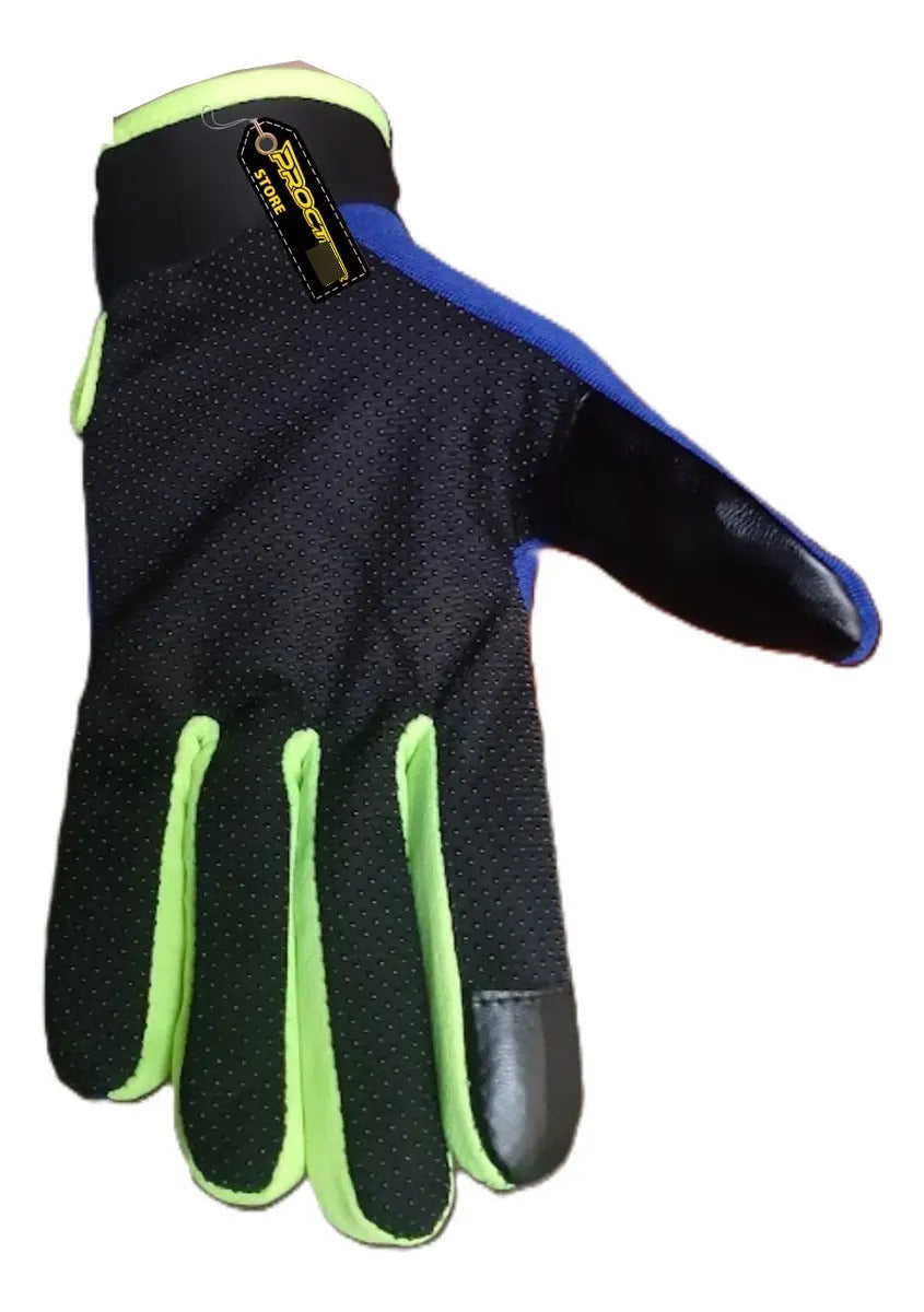 Guantes Ciclismo Táctiles Con Palma Antideslizante Moto