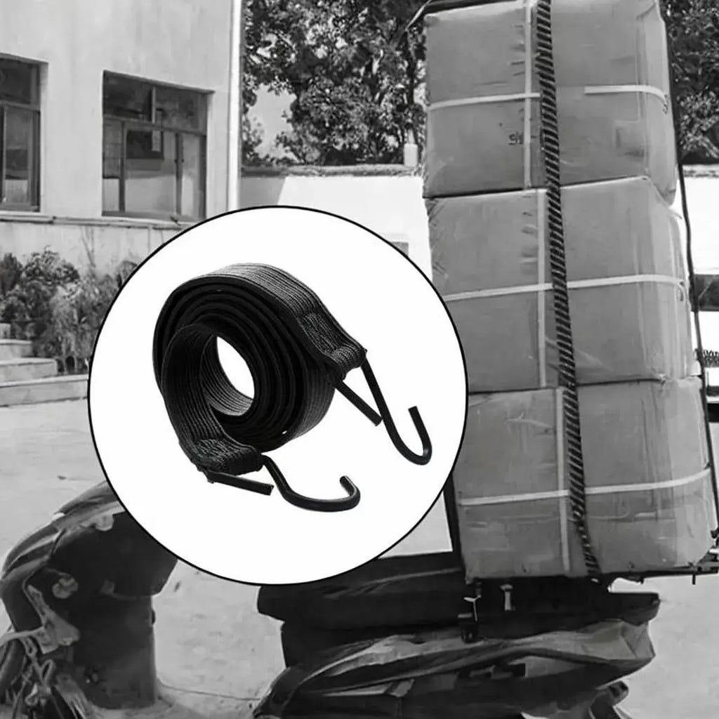 Pulpo Elástico Plano Amarre Moto 1.5m Máximo 3.40 Metros
