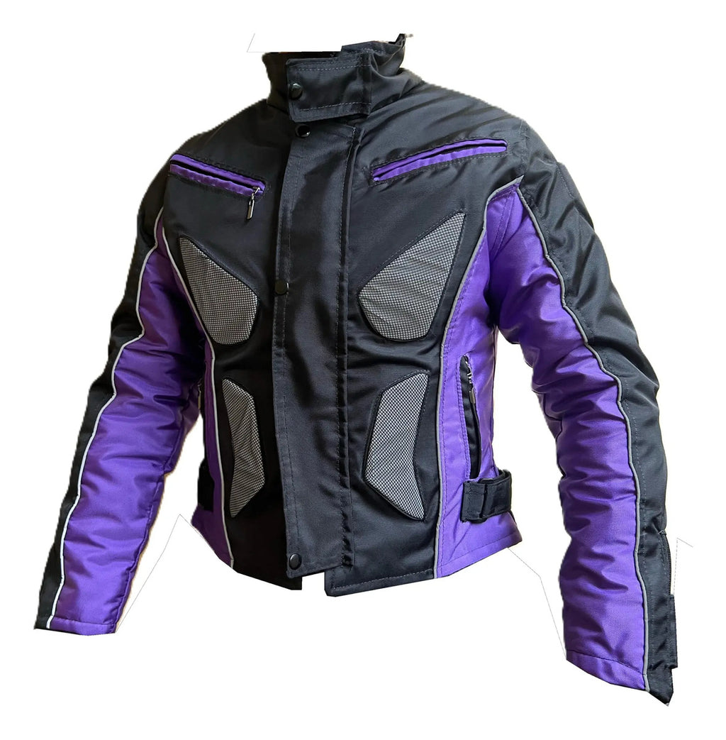 Chaqueta Para Motociclistas Dotacion Protecciones Reflectiva