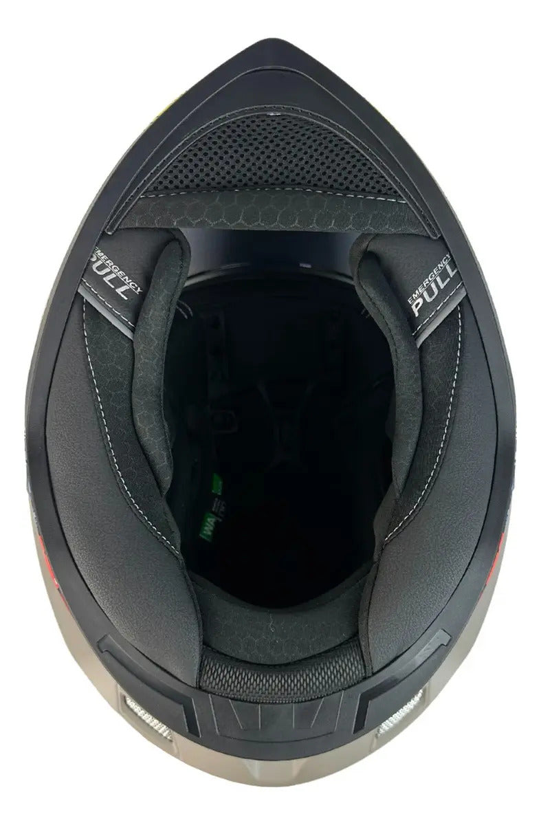 Casco Xtrong Integral Visor Magnetico Deportivo Certificado