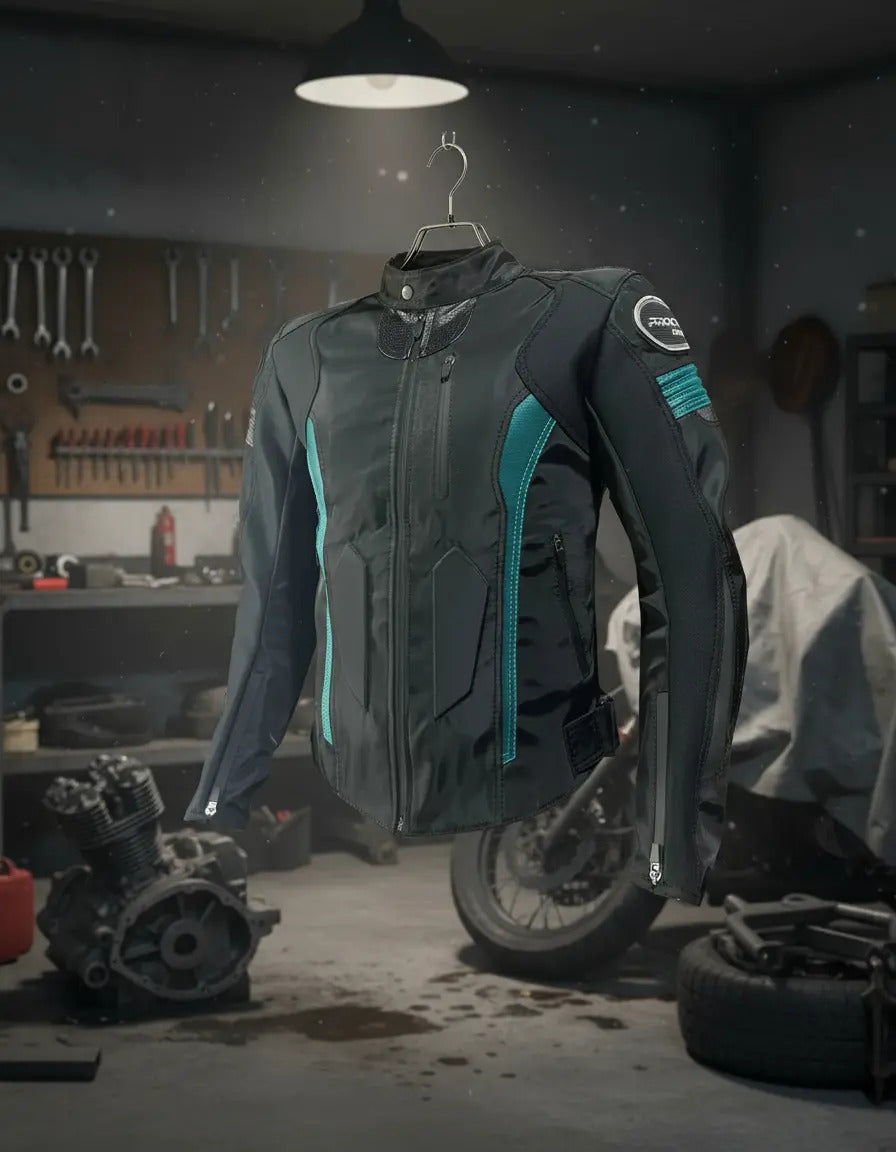 Chaqueta Protecciones Removibles Motociclistas Rainkros
