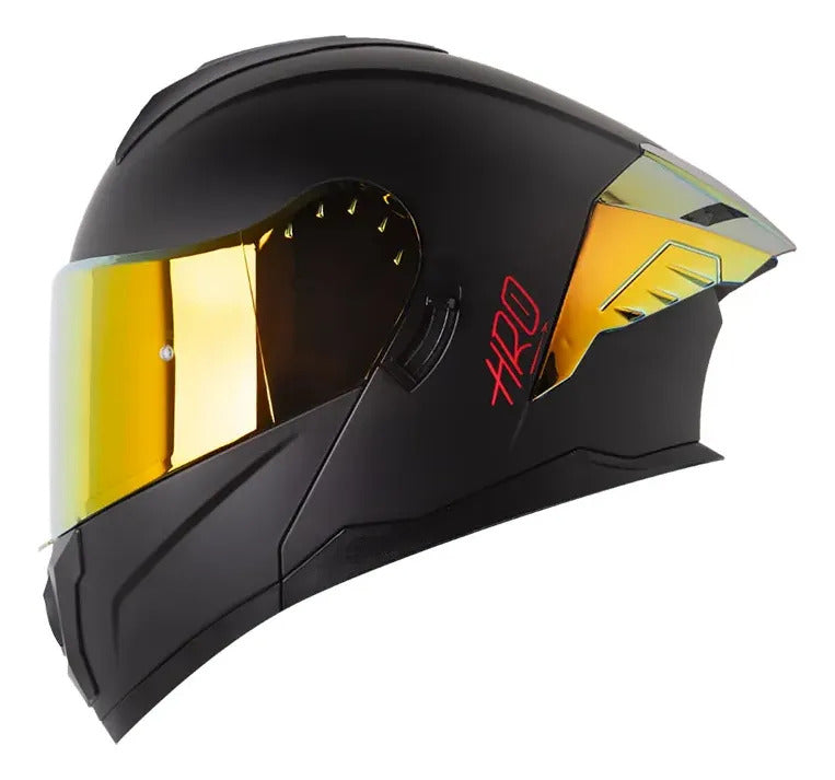 Casco Abatible Marca Hro 3480 Dv Evo Certificación Dot