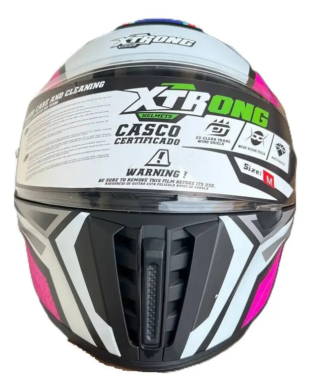 Casco Integral Para Moto Xtrong 360