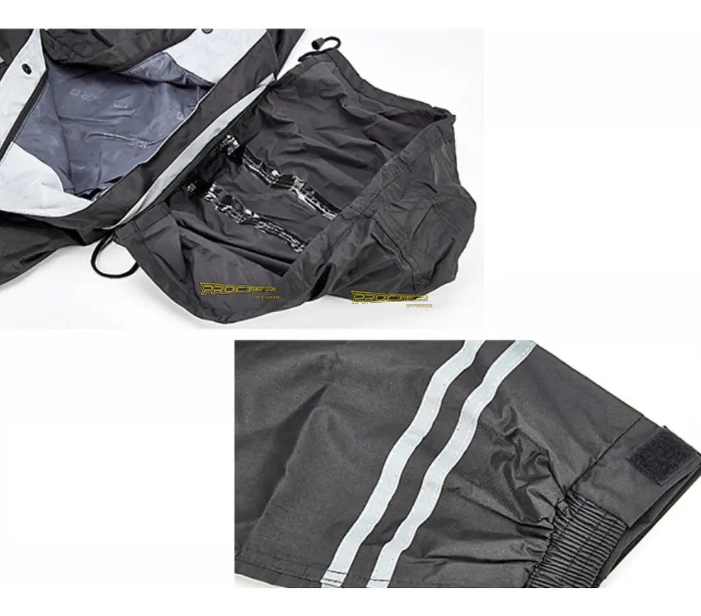 Conjunto Impermeable Sudadera Moto Chaqueta Pantalón Estuche