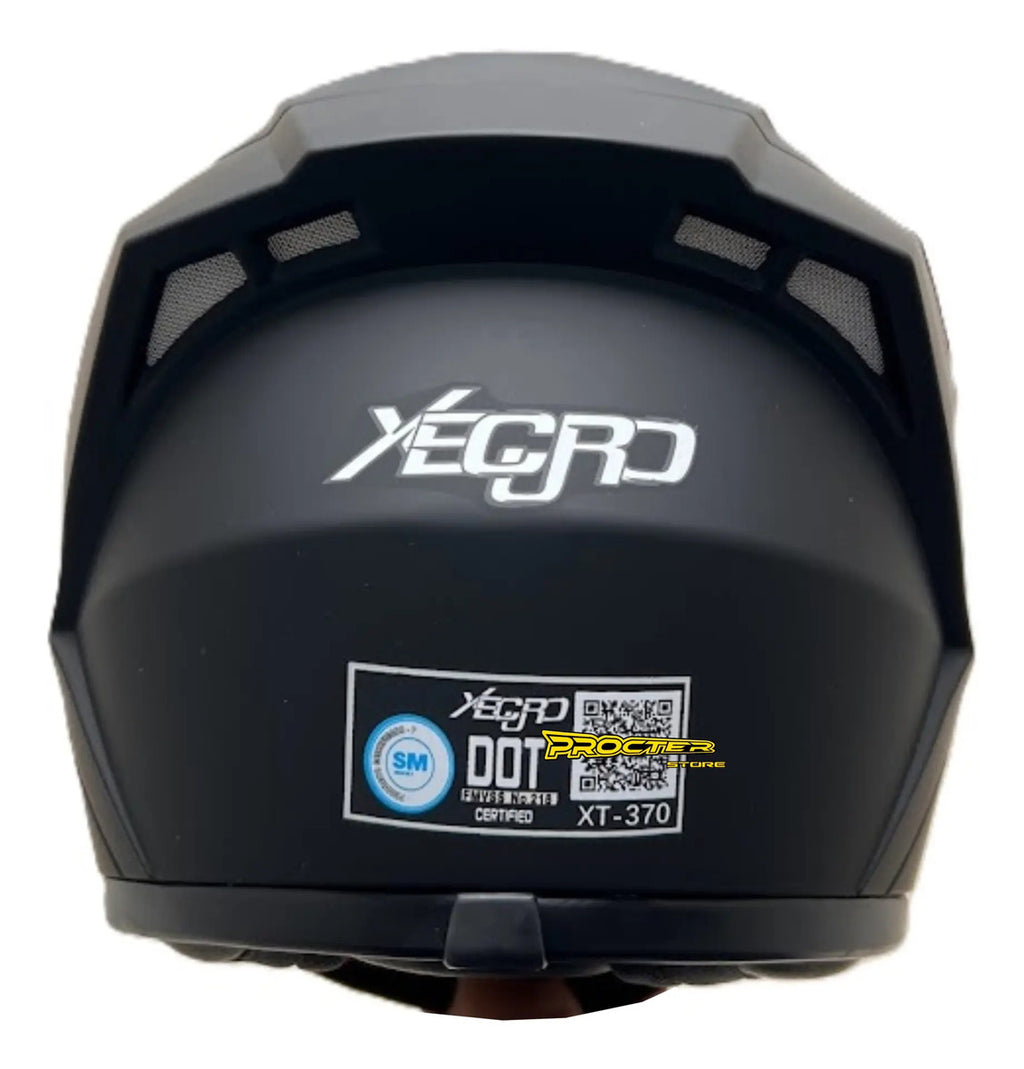 Casco Integral Moto Xecuro 370 Certificado