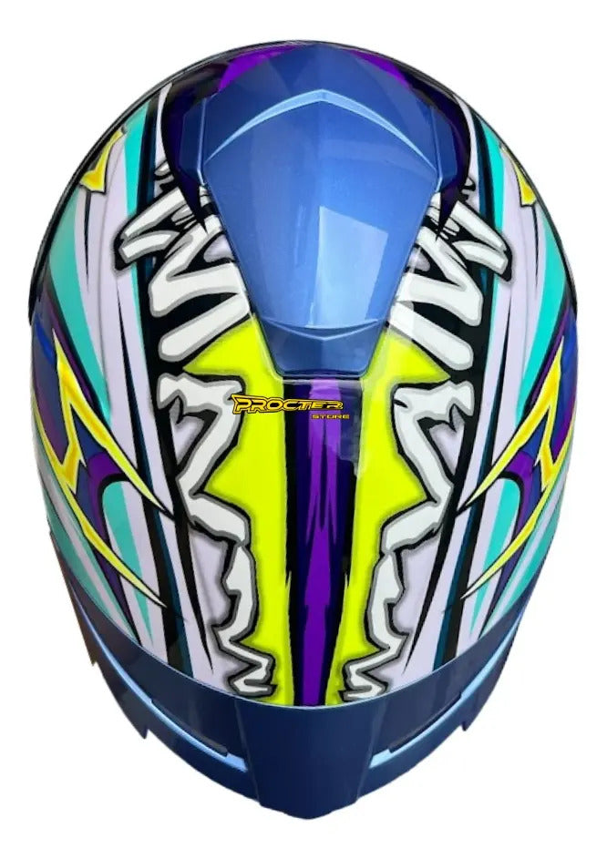 Casco Certificado Integral Xtrong Deportivo Visor Procter