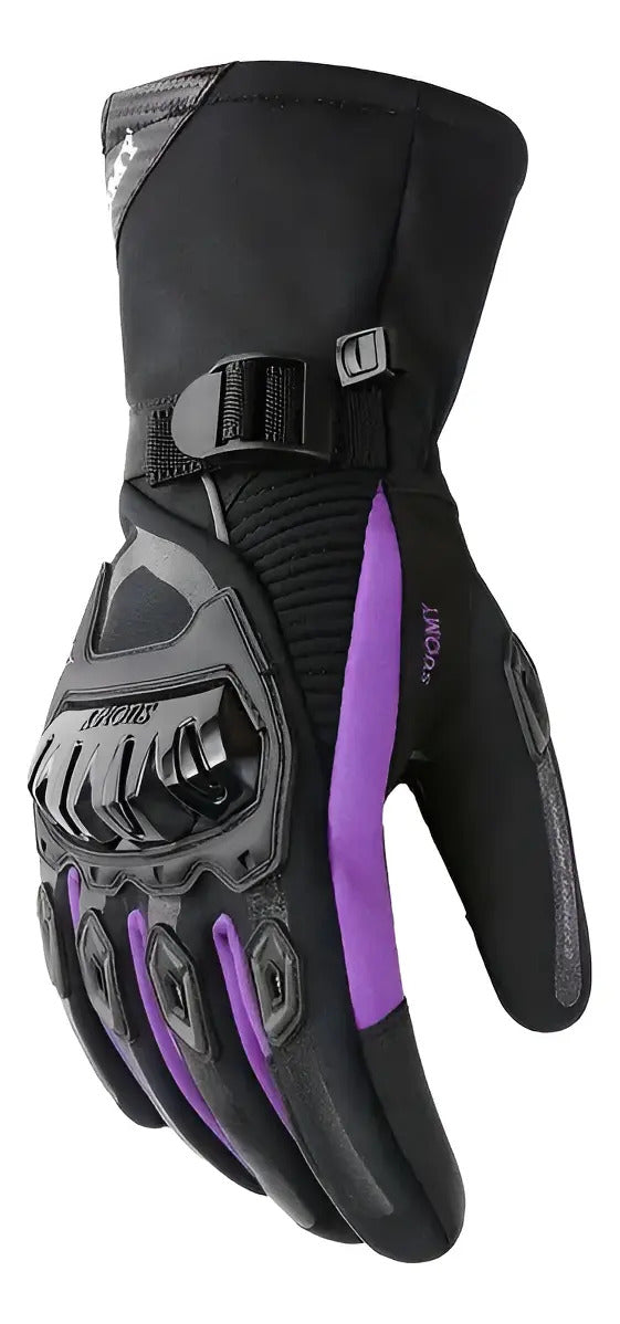 Guantes Wp02 Térmicos Caña Larga Táctiles Urbanos