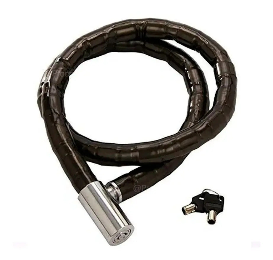 Candado Cadena Gruesa Para Moto Bici Tipo Piton Grande