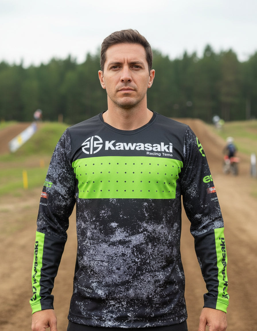 Buzo Manga Larga Mtb Motocross Bicicross Jersey Ciclismo