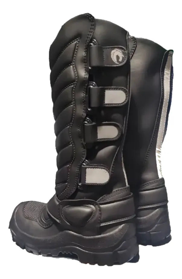 Bota De Protección Motera Dotación Reforzada
