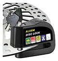 Candado De Alarma Impermeable Para Moto Con Freno De Disco