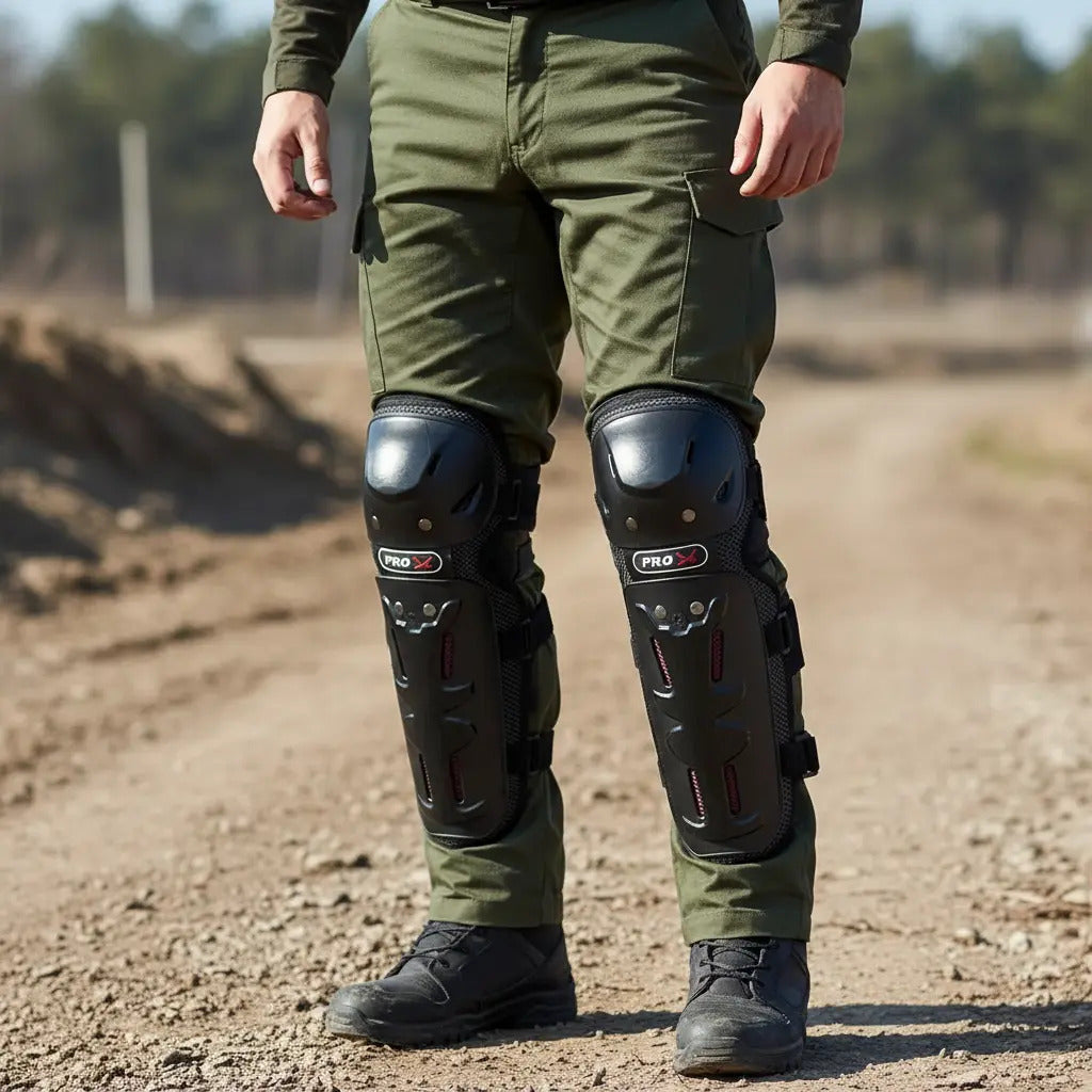 Rodilleras Para Motociclista Motocross Jn06