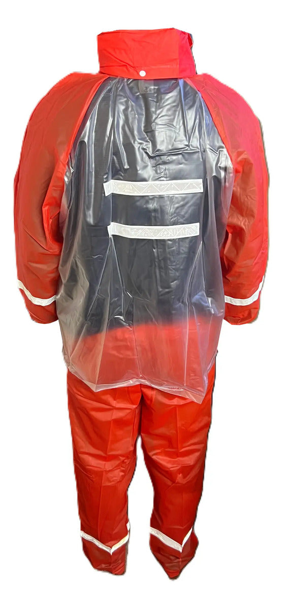 Impermeable Para Niños Con Zapatones Y Bolsilo Moto Ciclismo