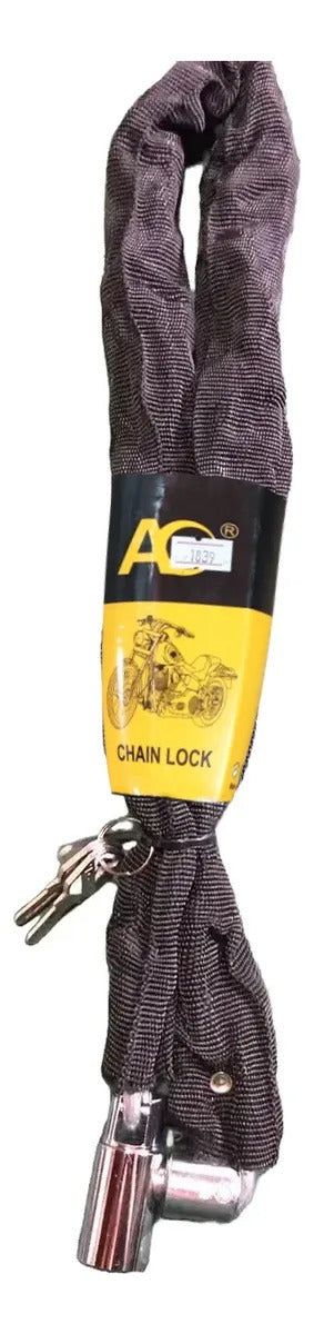Guaya Cadena Recubierta En Lona Gruesa Cadena Para Moto