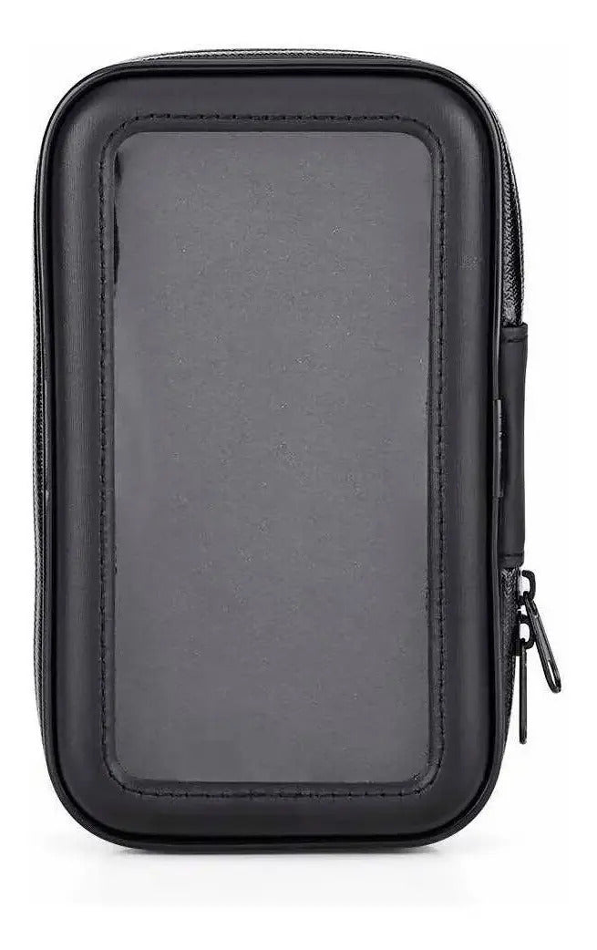 Soporte Holder Bolso Porta Celular Moto Para Espejo Estuche