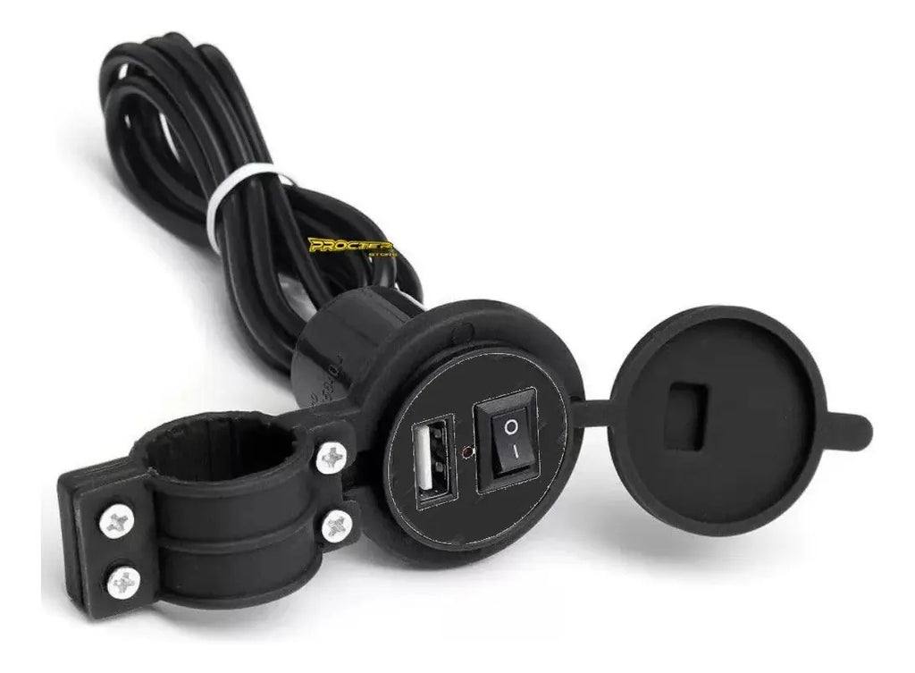 Cargador Celular 1 Puerto Usb Moto Switch Gps